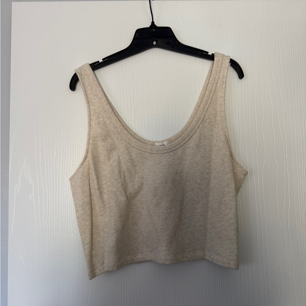 Aerie Tan Loose Large Tank Top